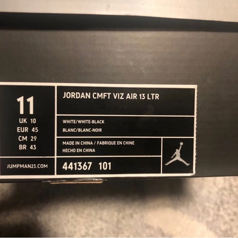 Jordan cmft viz air 13 ltr